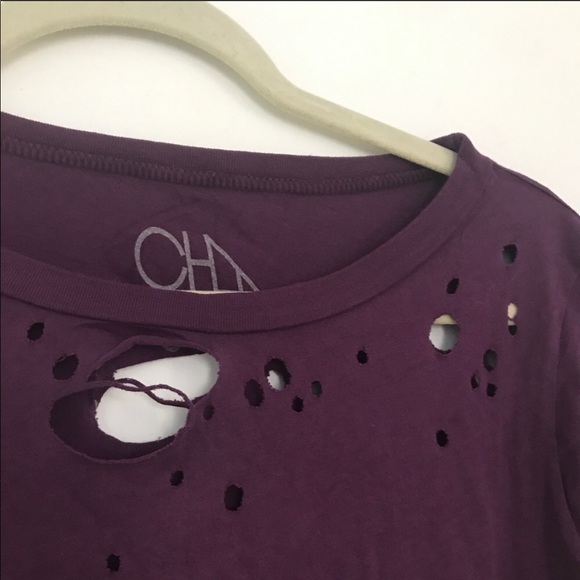 Chaser vintage tee with holes - Picture 3 of 4